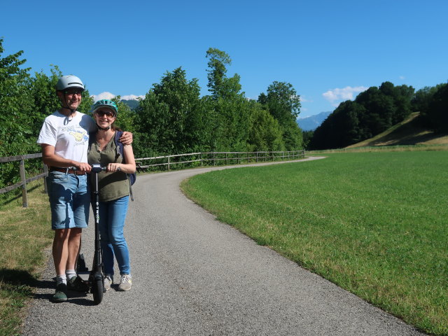 Ich und Sabine zwischen Saffen und Sölling