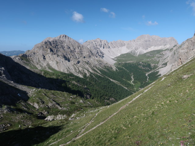 vom Kerschbaumertörl Richtung Südwesten