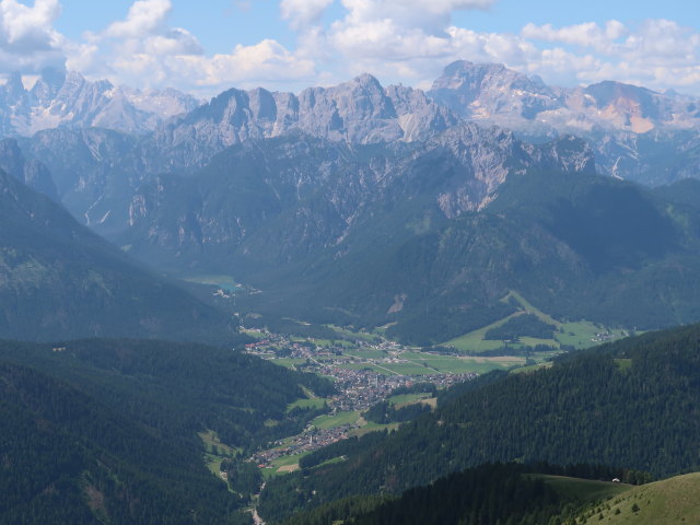 Toblach vom Golfen aus