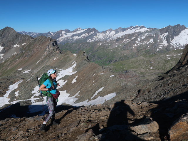Ursa zwischen Wallhorntörl und Weißspitze (15. Juli)