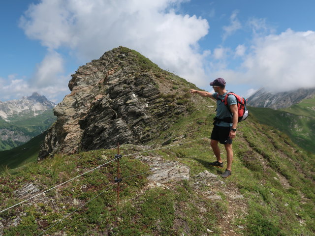 Christoph zwischen Kleinem Reicheschkogel und Sommerleitenkogel