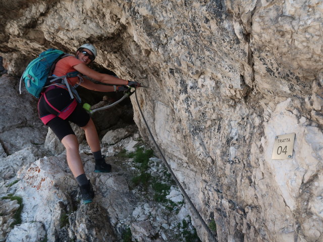 Larissa am Sentiero Anito Goitan