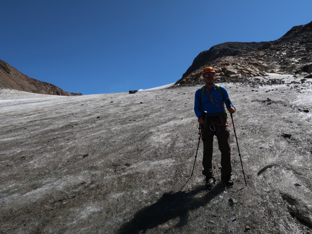 Aaron am Niederjochferner (20. Aug.)