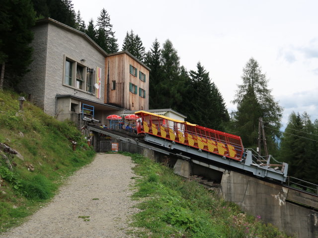 Bergstation der Kreuzeckbahn, 1.209 m (3. Sep.)