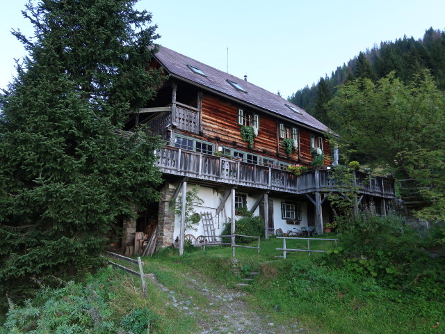 Kohlmaierhütte, 1.512 m (9. Sep.)