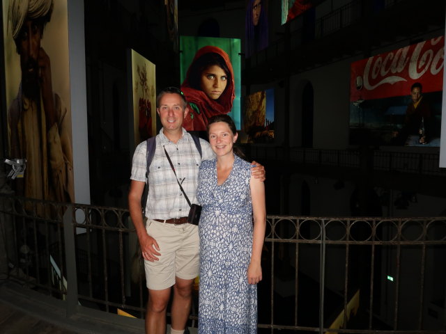 Ich und Sabine im Akademiehaus der Akademie der bildenden KÃ¼nste