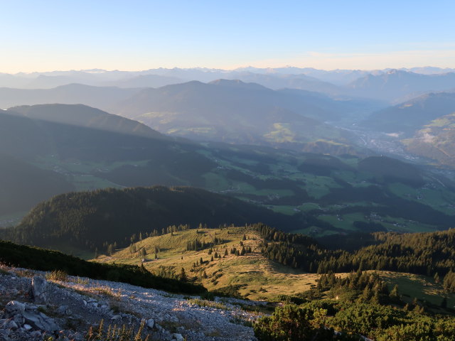 von der Werfener Hütte Richtung Süden (16. Sep.)
