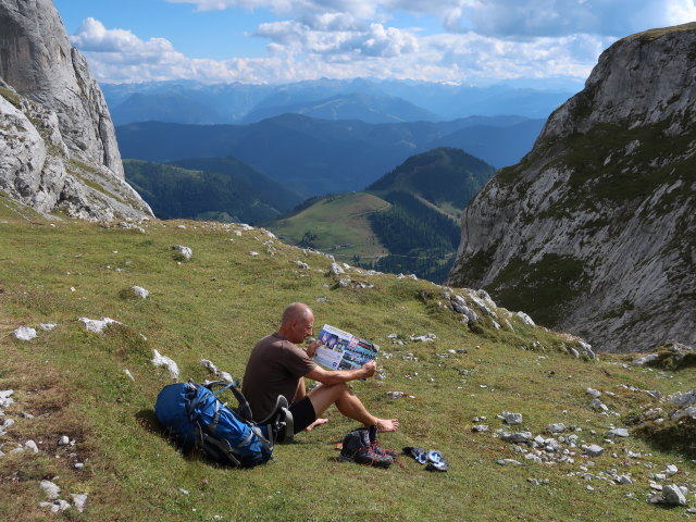 Frank in der Tauernscharte, 2.114 m (16. Sep.)