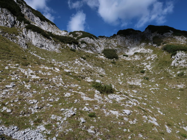 zwischen Fritzerkessel und Tennkessel (17. Sep.)