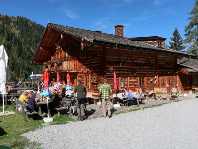Georg und Sarah auf der Reitalm