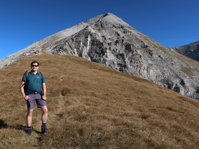 Ronald zwischen Zmölling und Kleiner Guglspitze