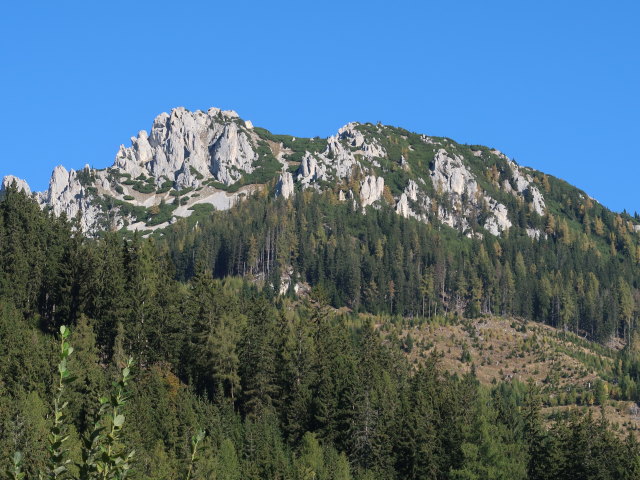 vom Wirtshaus Hiaslegg Richtung Norden
