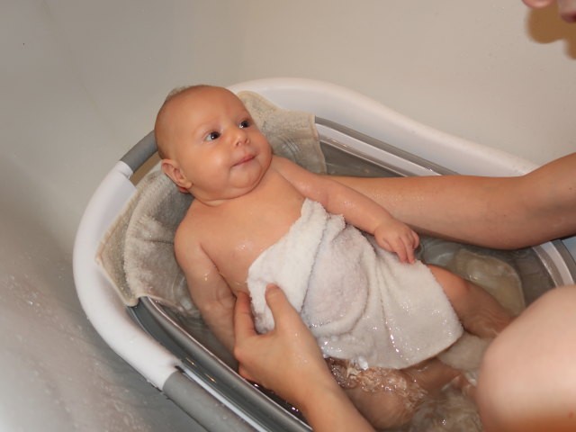 Nils in unserer Wohnung