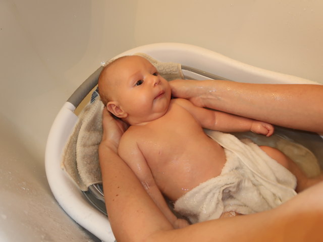 Nils in unserer Wohnung