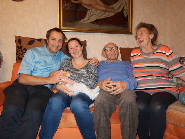 Ich, Nils, Sabine, Johann und Herta