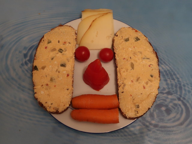 in unserer Wohnung (31. Jän.)