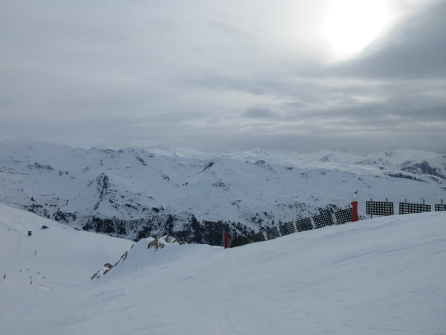 von der Saulire Richtung Südwesten (17. März)