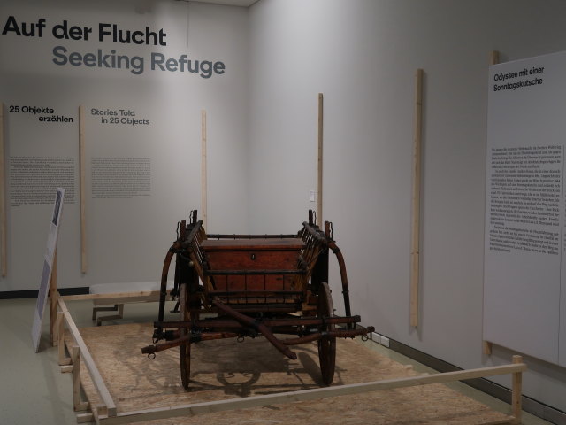 Sonderausstellung 'Auf der Flucht'