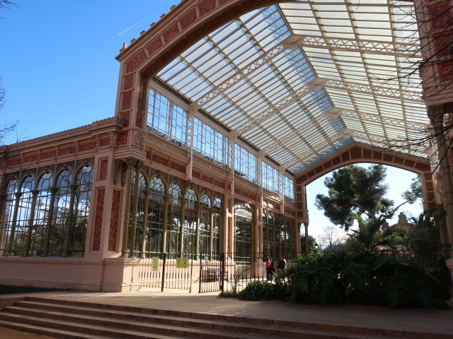 L'Hivernacle al Parc de la Ciutadella (7. Jän.)