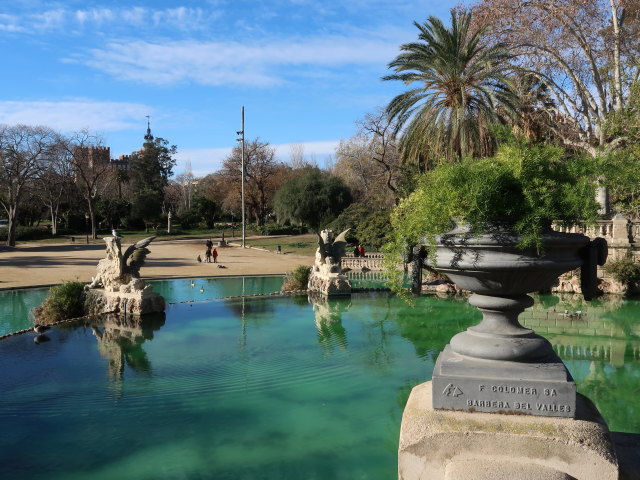 Cascada del Parc de la Ciutadella (7. Jän.)