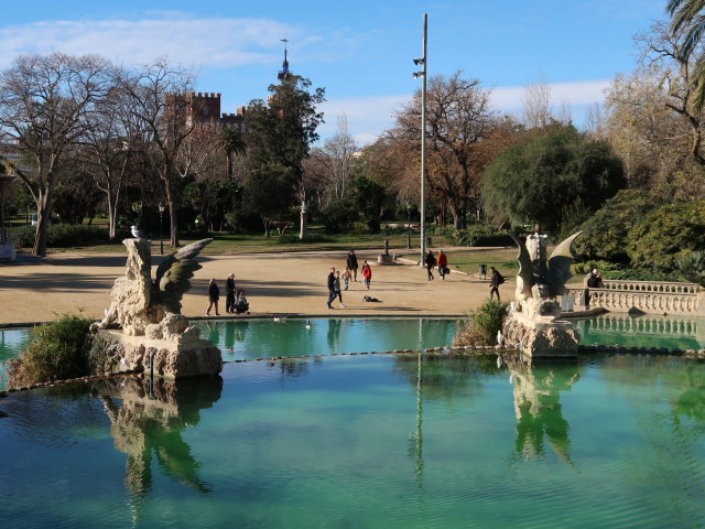 Cascada del Parc de la Ciutadella (7. Jän.)