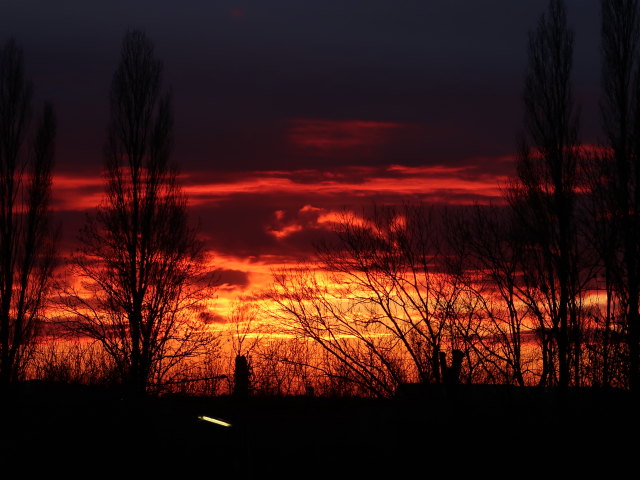 von unserer Wohnung Richtung Südosten