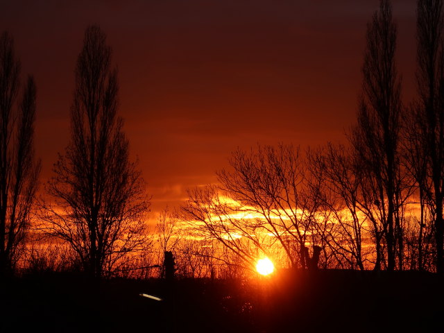 von unserer Wohnung Richtung Südosten