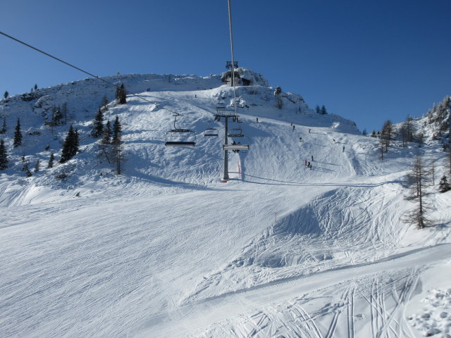 Kronenabfahrt von der Garnitzenbahn II 'La Perla' aus