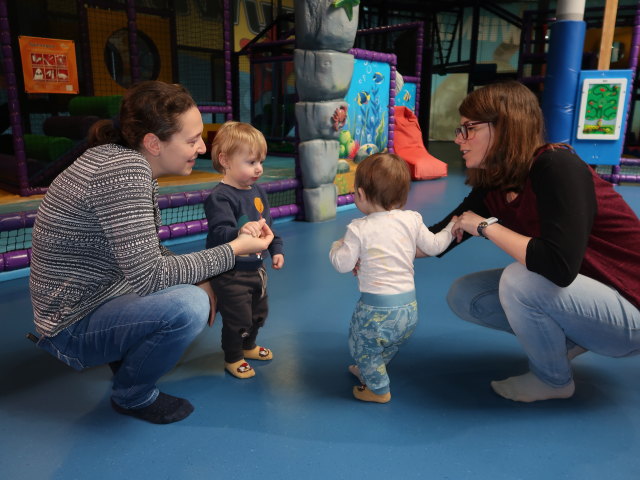 Sabine, Nils, Ella und Hannelore