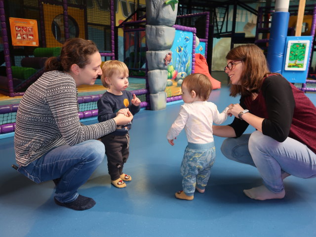 Sabine, Nils, Ella und Hannelore