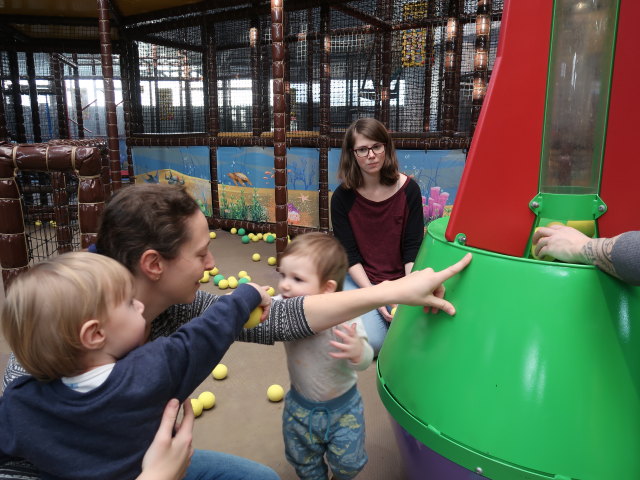 Nils, Sabine, Ella und Hannelore