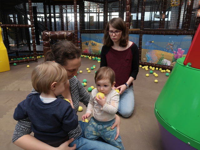 Nils, Sabine, Ella und Hannelore