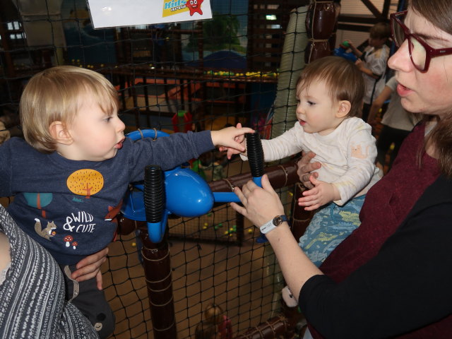 Sabine, Nils, Ella und Hannelore