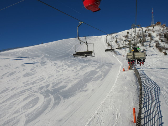 Steilhang Großeck von der Großeckbahn II aus