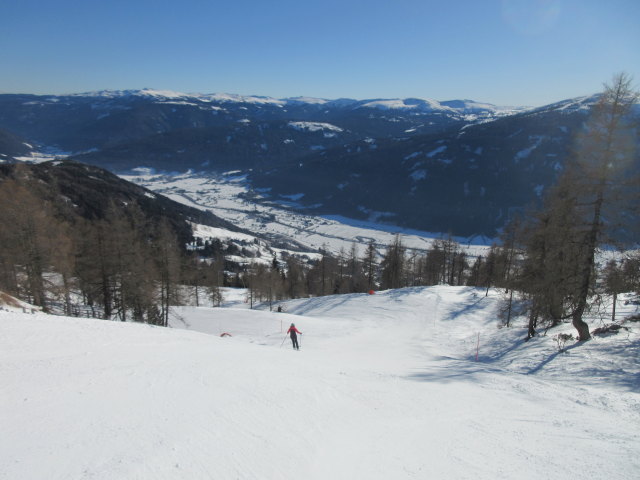 Melanie auf der Almabfahrt St. Michael
