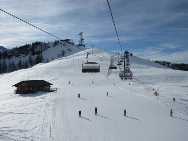 Schönblick-Piste vom Family Express aus