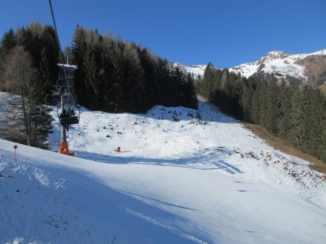 Piste 'Kreuzboden - Rauris' von der Kreuzbodenbahn aus