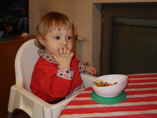 Nils in unserer Wohnung