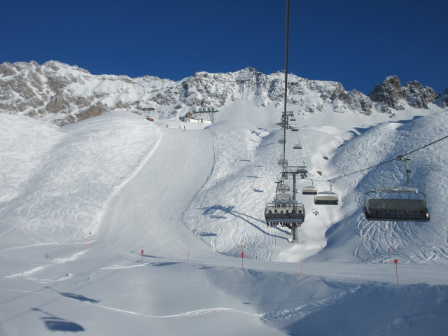 Pfannenbachpiste von der Arlenmähderbahn us