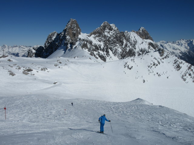 Markus auf der Schindlerkarroute