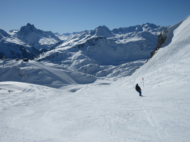 Markus auf der Schindlerkarroute