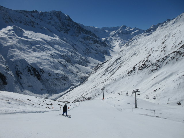 Markus auf der Hüttenabfahrt