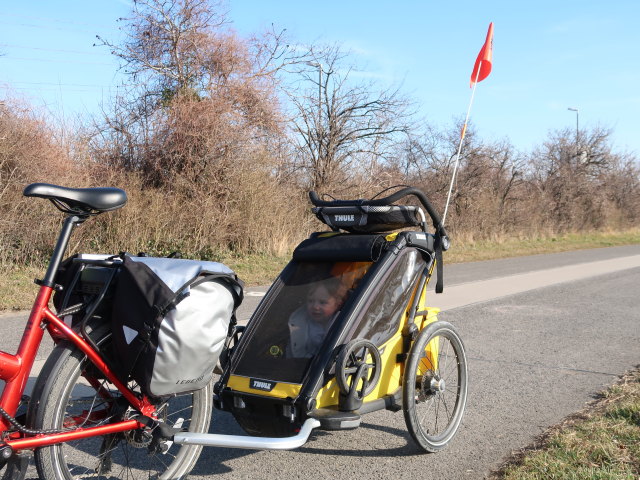Nils zwischen Nordbrücke und Jedleseer Brücke