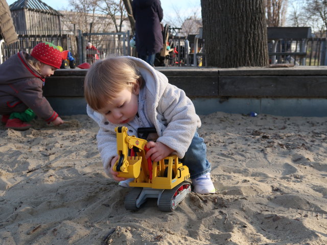 Nils am Spielplatz Lorettowiese