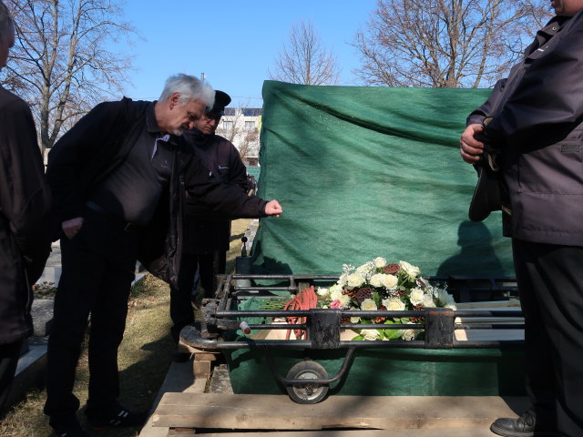 Reinhard am Stammersdorfer Zentralfriedhof