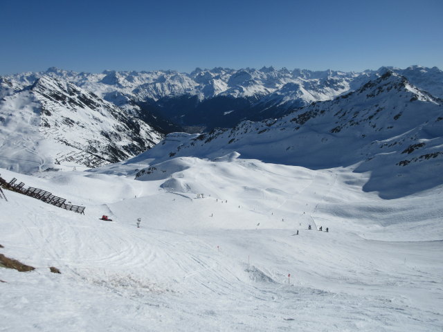 vom Kreuzjoch Richtung Südosten