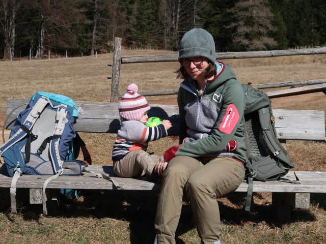 Ella und Hannelore auf der Mamauwiese, 957 m