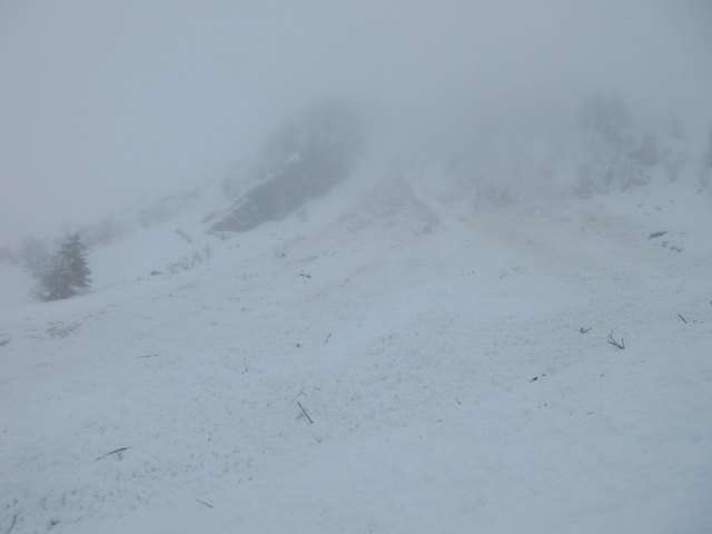 neben der Piste Fodoma (16. März)