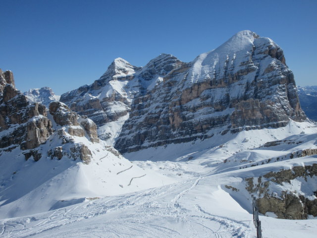 Tofanen vom Lagazuoi aus (19. März)
