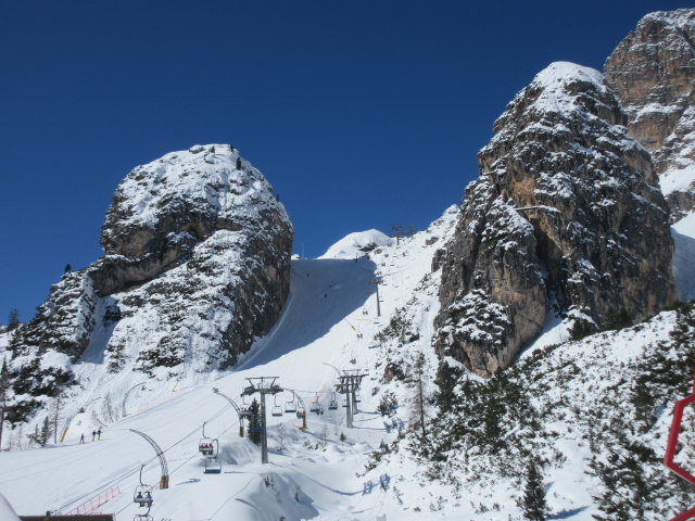 Sesselbahn Duca D'Aosta/Pomedes (19. März)